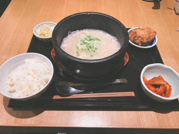 夏バテになったので胃に優しい参鶏湯を食べてきました　東京都港区表参道「発酵居酒屋5」